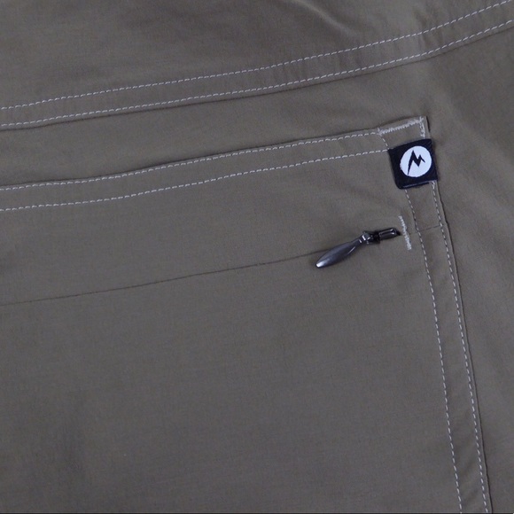 Marmot Women’s Kodachrome Stretch Nylon Hiking Quick Dry Cargo Pants Roll Up NWT - Picture 9 of 10